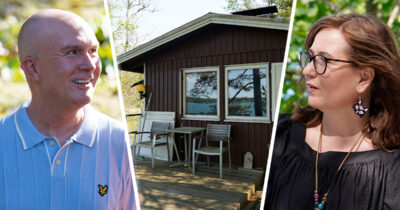 Huvila & Huussi. Mikko Vesanen, mökki, Krista. Kuvat: Nelonen Media