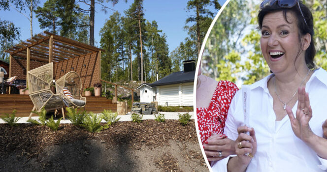 Huvila & huussi -katsojat eivät sulata pihaan rakennettua pergolaa.