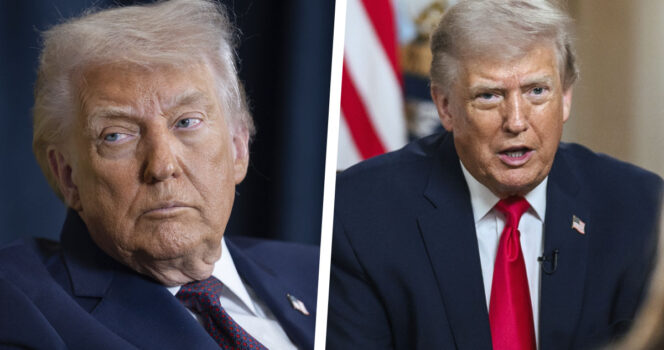 Asiantuntijan mukaan Donald Trumpin eleet paljastivat presidentin olleen "aidosti vihainen" haastattelun aikana.