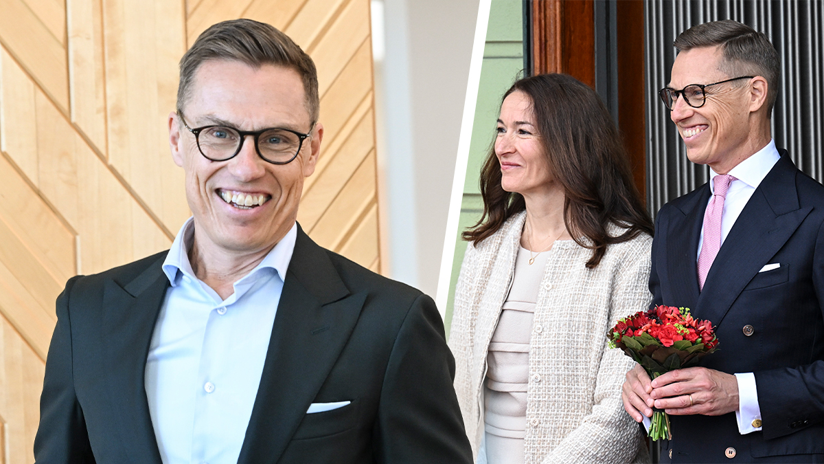 Alexander Stubb, Suzanne Innes-Stubb. Kuvat: AOP