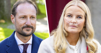 Kruununprinssi Haakon liikuttui puhuessaan Mette-Maritin tilanteesta.