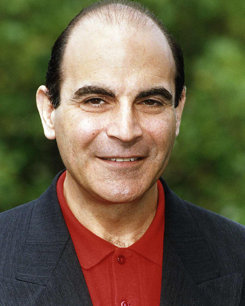 David Suchet näytteli pitkään Hercule Poirotia.