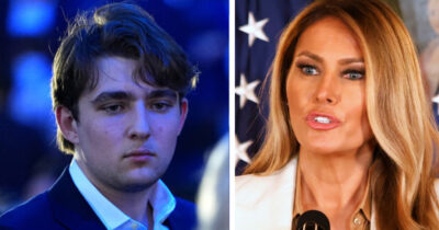 Barron Trump, Melania Trump. Kuvat: Getty Images, AOP