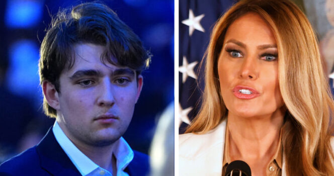 Barron Trump, Melania Trump. Kuvat: Getty Images, AOP