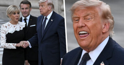 Donald Trumpin ja Brigitte Macronin tapaaminen on saanut ihmiset närkästymään.