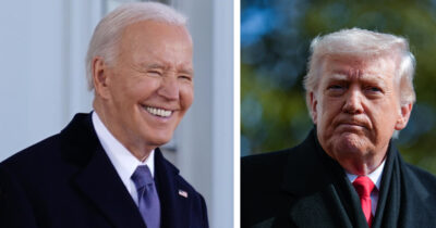 Joe Biden, Donald Trump. Kuvat: AOP