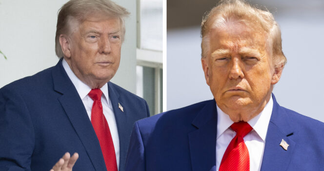 Uudet kuvat Donald Trumpista herättävät huolta presidentin voinnista.