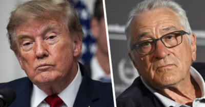 Robert De Niro latasi tylyn viestin Trumpille, joka raivostui näyttelijän sanoista.