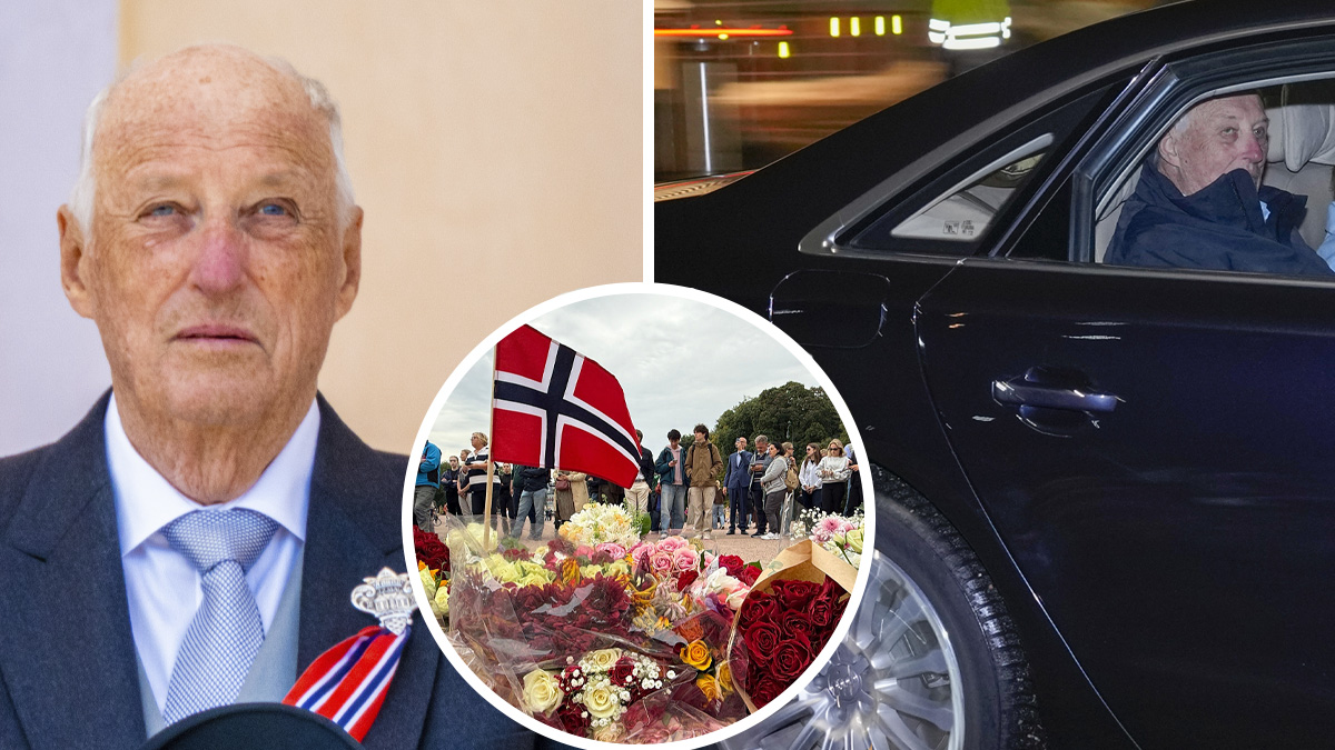 Viimeinen kuva kuningas Haraldista julkaistiin vain muutama viikko ennen hänen kuolemaansa.