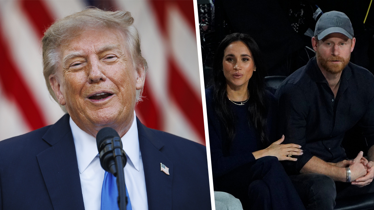 Donald Trump kommentoi nyt prinssi Harryn ja herttuatar Meghanin paluuta Iso-Britanniaan.