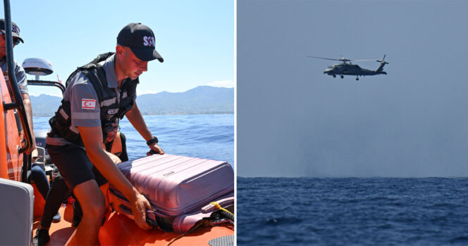 Pojois-Kyproksen lauttaturma, onnettomuus. Kuvat: Harun Ozalp/Anadolu via Getty Images