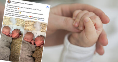 Sisarukset synnyttivät lapset samana päivänä porilaisessa sairaalassa syyskuun alussa.