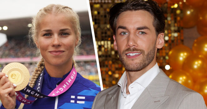 Alisa Vainio ja Janne Saarinen. Kuvat: AOP