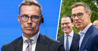 Alexander Stubb ja prinssi Daniel. Kuvat: AOP