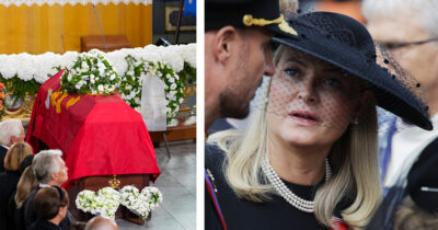 Kuningas Haraldin hautajaiset, Mette-Marit. Kuvat: AOP