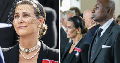 Prinsessa Märtha Louisen yllä kuningas Haraldin hautajaisissa oli erityinen ja tärkeä koru.