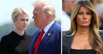 Donald Trump, Natalie Harp, Melania Trump