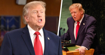 Donald Trump YK:n yleiskokouksessa vuonna 2026. Kuvat: AOP