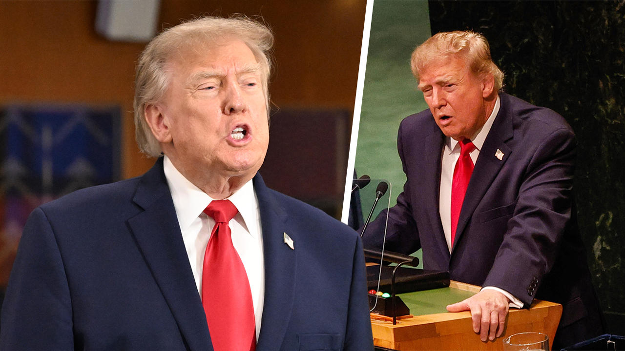 Donald Trump YK:n yleiskokouksessa vuonna 2026. Kuvat: AOP
