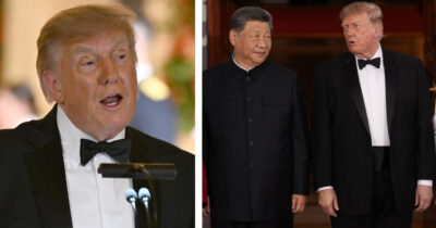 Donald Trumpia kritisoidaan käytöksestä Xi Jinpingin kanssa.