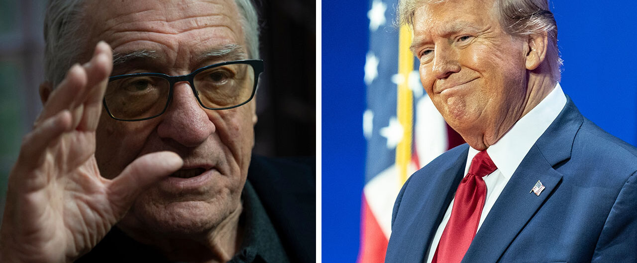 Robert De Niro ja Donald Trump