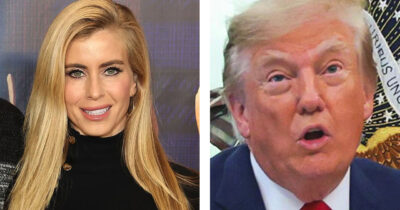 Katie Zacharia ja Donald Trump