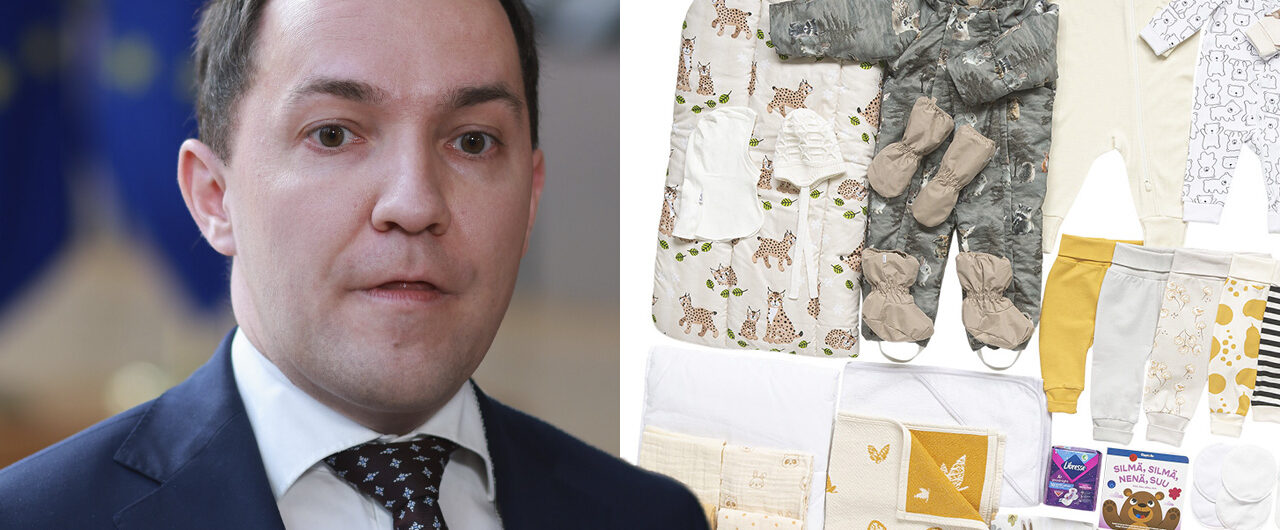 wille rydman ja äitiyspakkaus