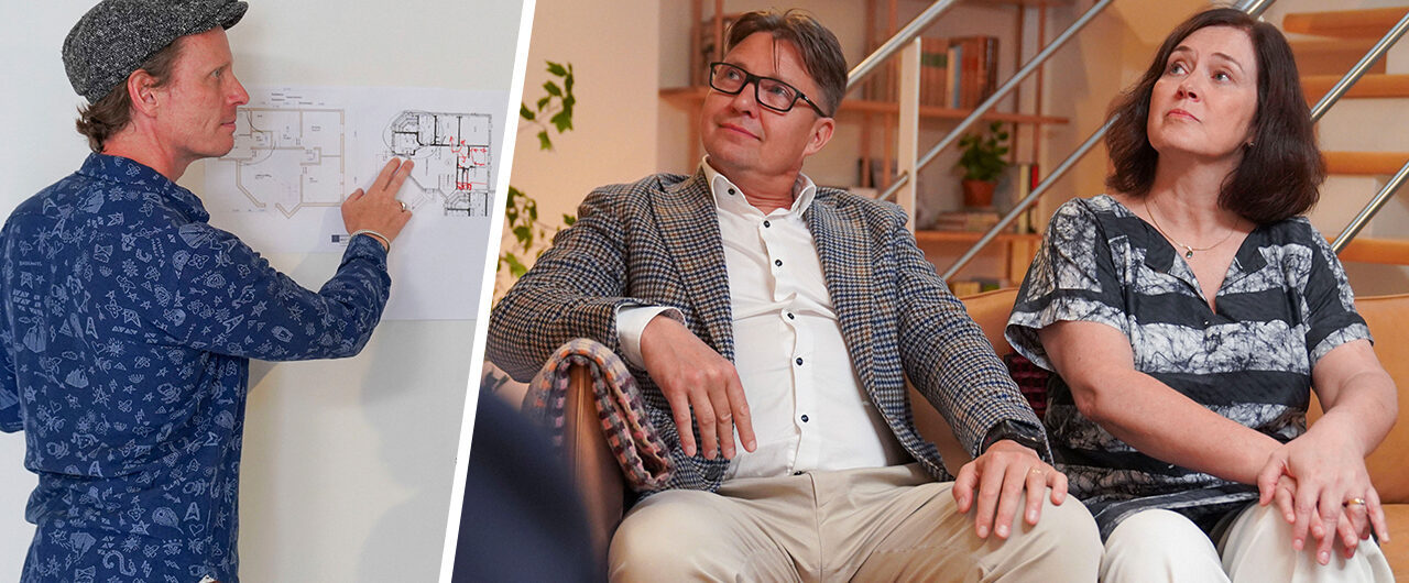 Tero Pennanen, Matti ja Minna. Remppa vai muutto Suomi. Kuvat: Nelonen Media