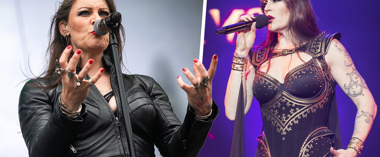 Floor Jansen, Nightwish -yhteen entinen laulaja. Kuvat: AOP