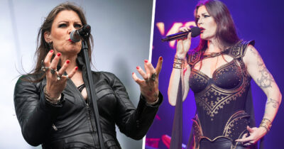 Floor Jansen, Nightwish -yhteen entinen laulaja. Kuvat: AOP