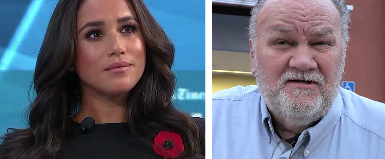 Meghan ja Thomas Markle. Kuvat AOP