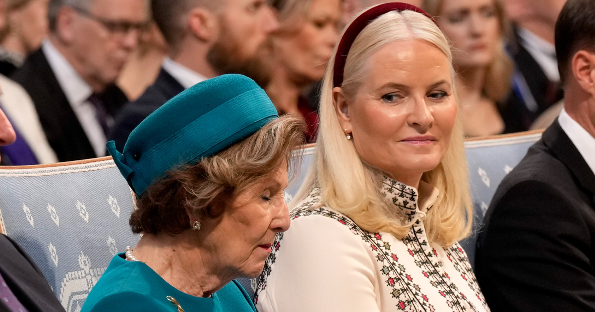Dronning Sonja , Kronprinsesse Mette-Marit