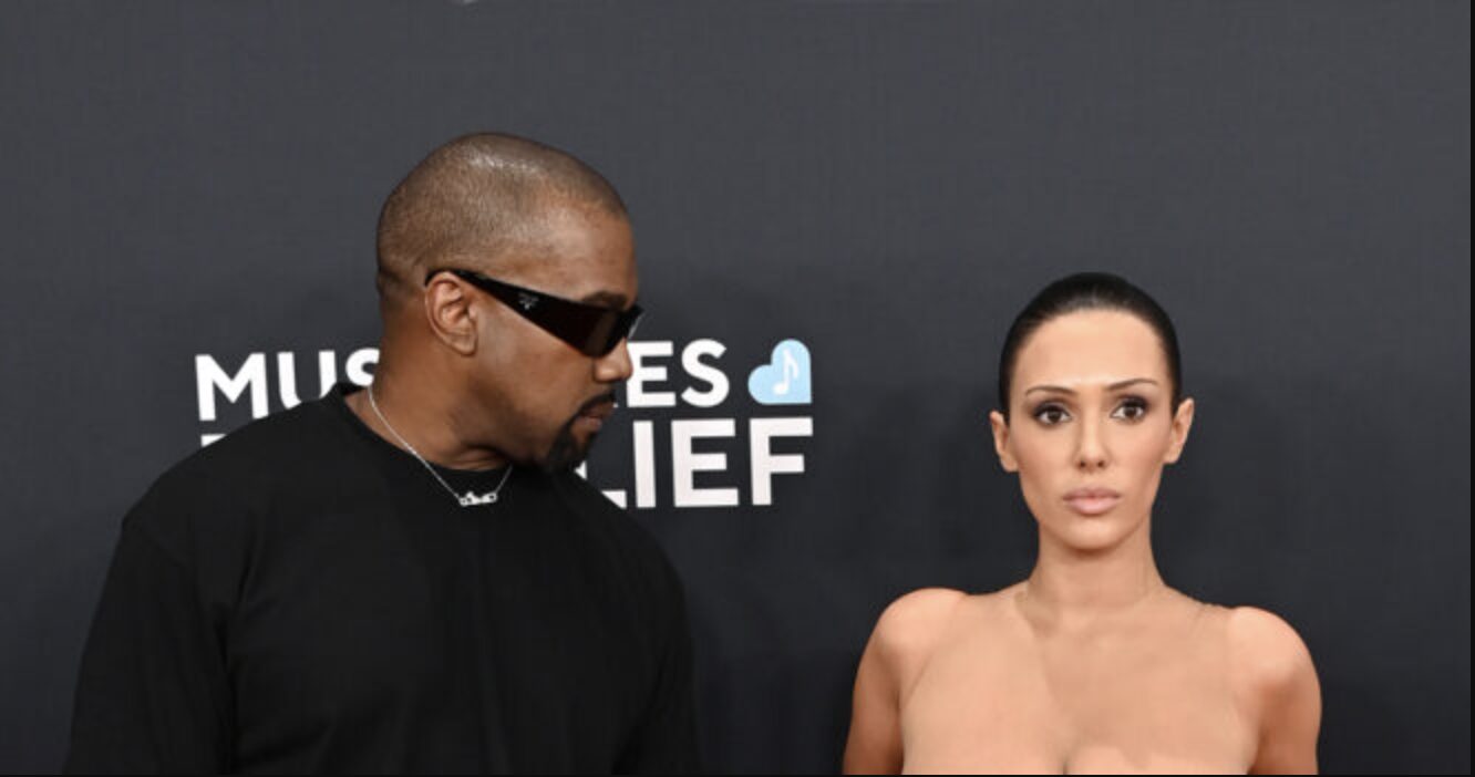 Kanye West and Bianca Censori.