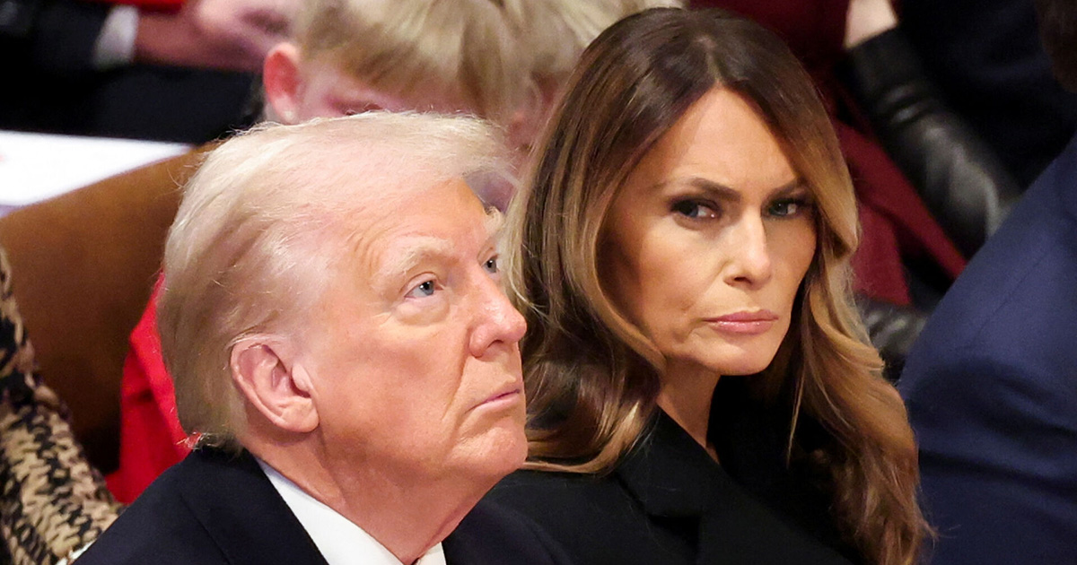 Donald Trump og Melania Trump.