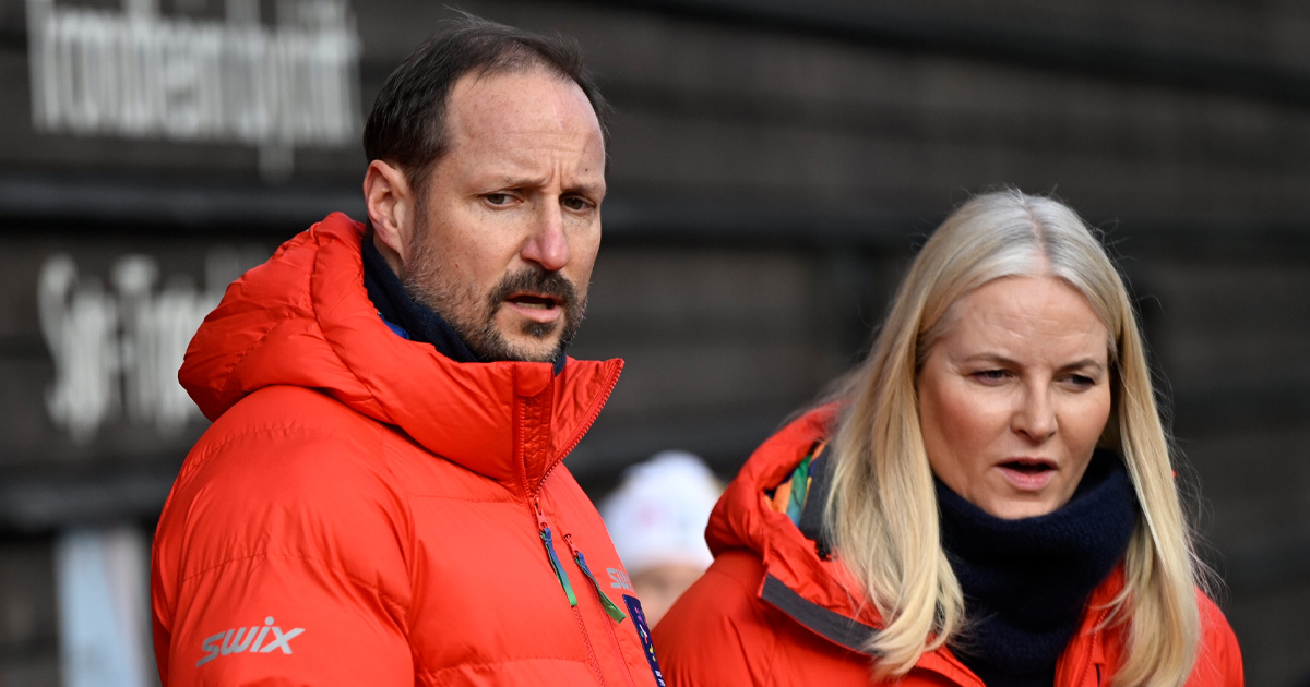 Kronprinsparet Haakon , kronprinsesse Mette-Marit