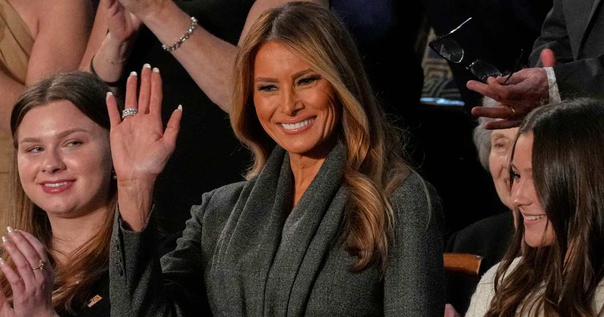 Melania Trump.