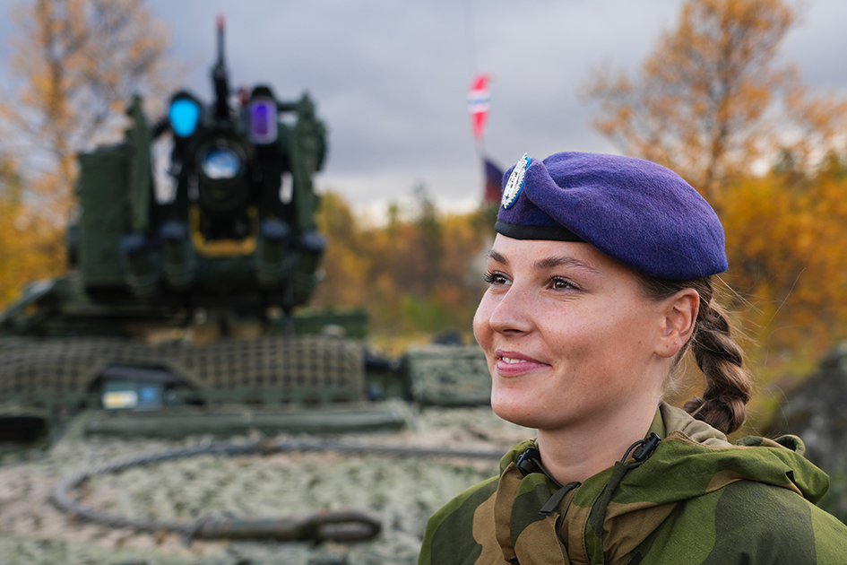 Prinsesse Ingrid Alexandra i militæret.