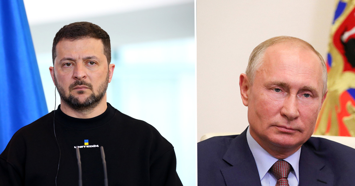Zelensky , Putin