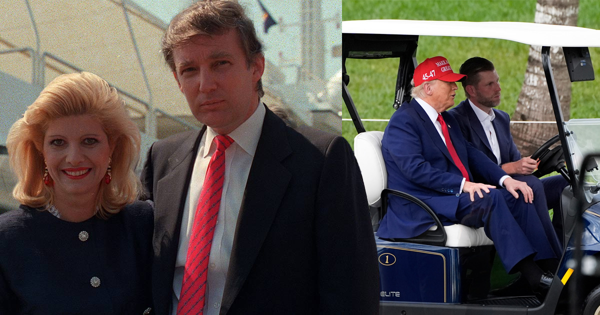 Donald og Ivanka Trump