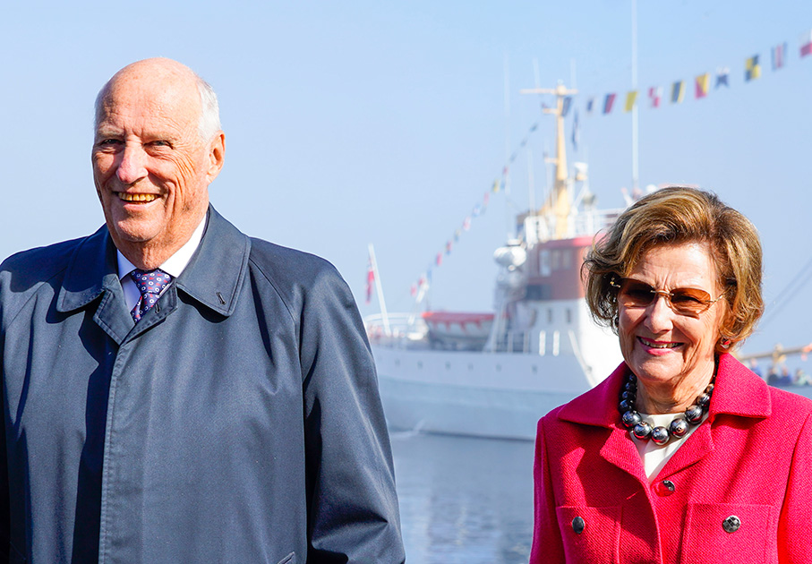 Kong Harald og dronning Sonja.