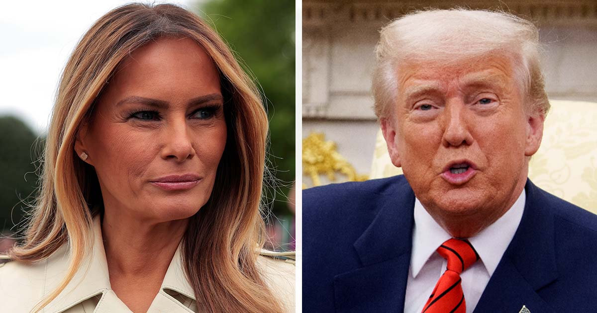 Melania og Donald Trump