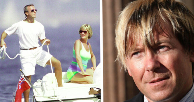Prinsesse Diana og livvakten Lee Sansum.