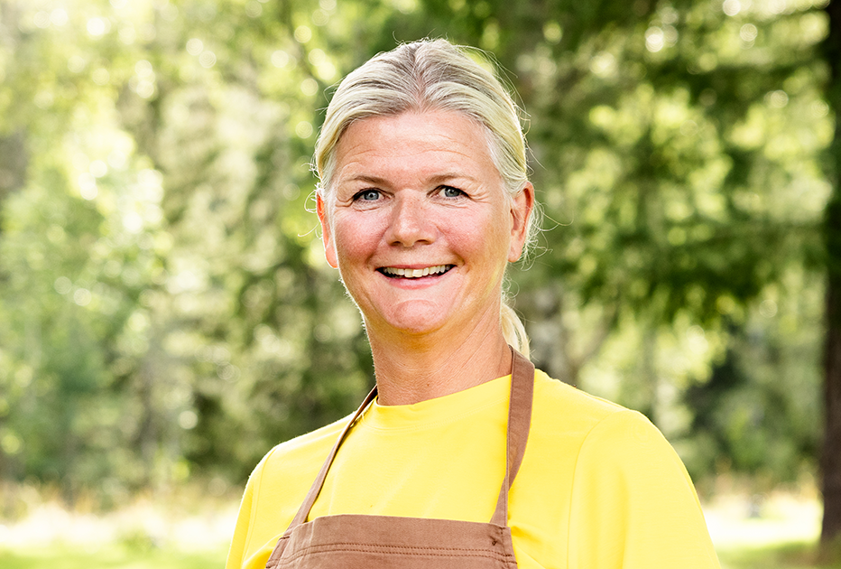 Anne Lindmo er elev på "Kokkeskolen "- sesong 3.