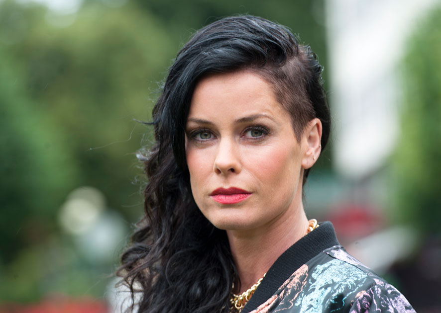 Lene Nystrøm var mentor i The Voice.