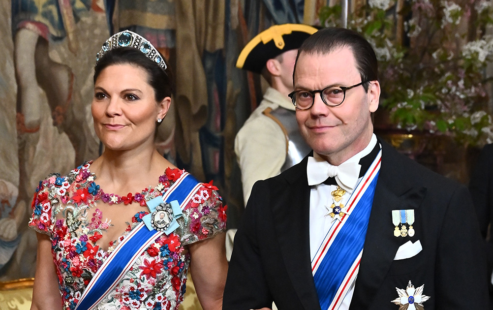 Kronprinsesse Victoria og prins Daniel.