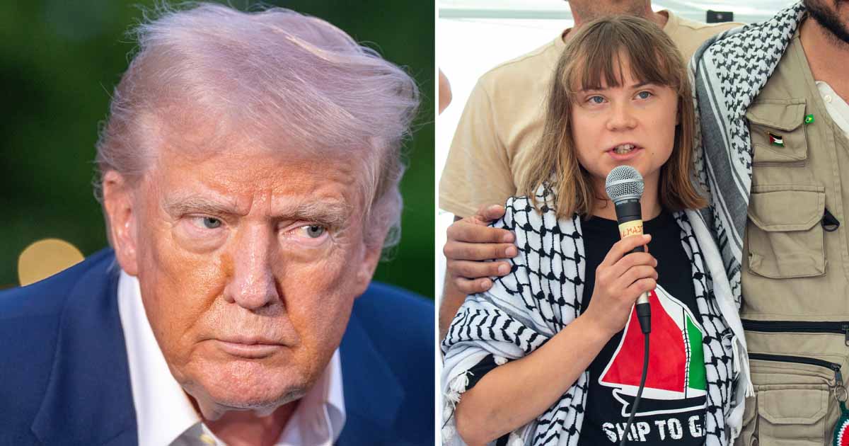 Donald Trump , Greta Thunberg