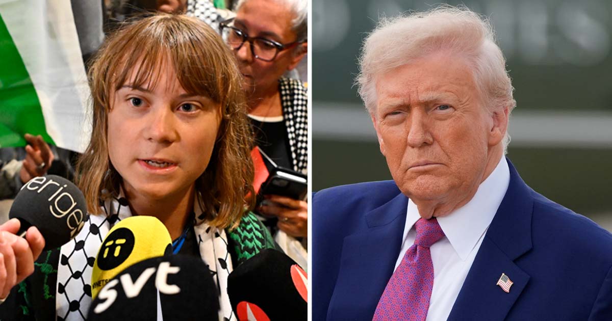 Greta Thunberg , Donald trump