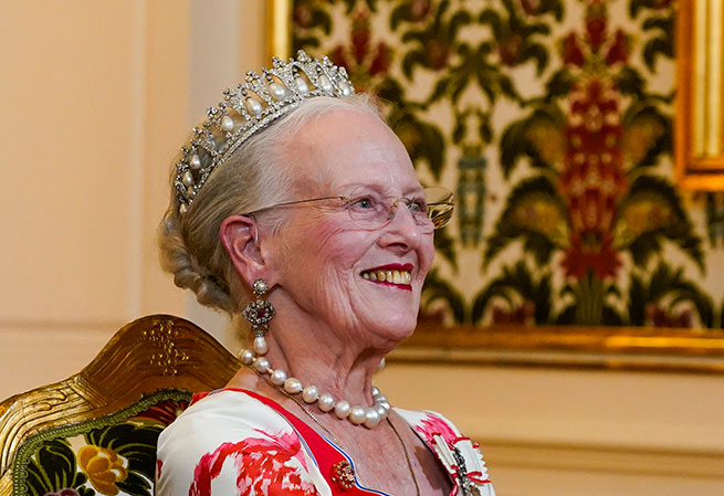 Dronning Margrethe.