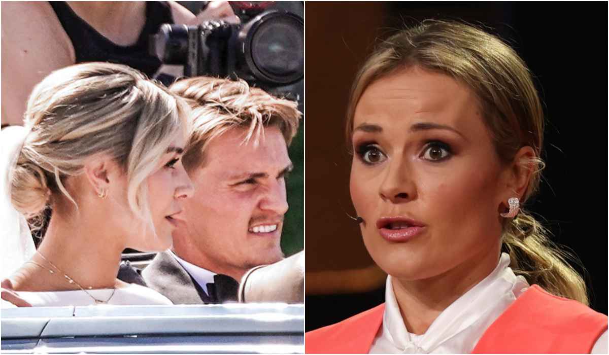 Helene Olafsen ble overrasket over alt trykket i bryllupet til Martin Ødegaard og Helene Spilling.