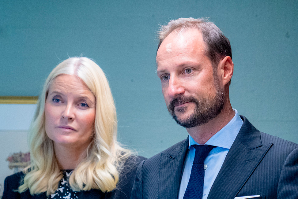 Kronprins Haakon og kronprinsesse Mette-Marit.